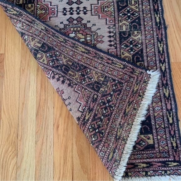 Vintage Hand-Knotted Runner Carpet (6’ x 2’) - Picture 7 of 7